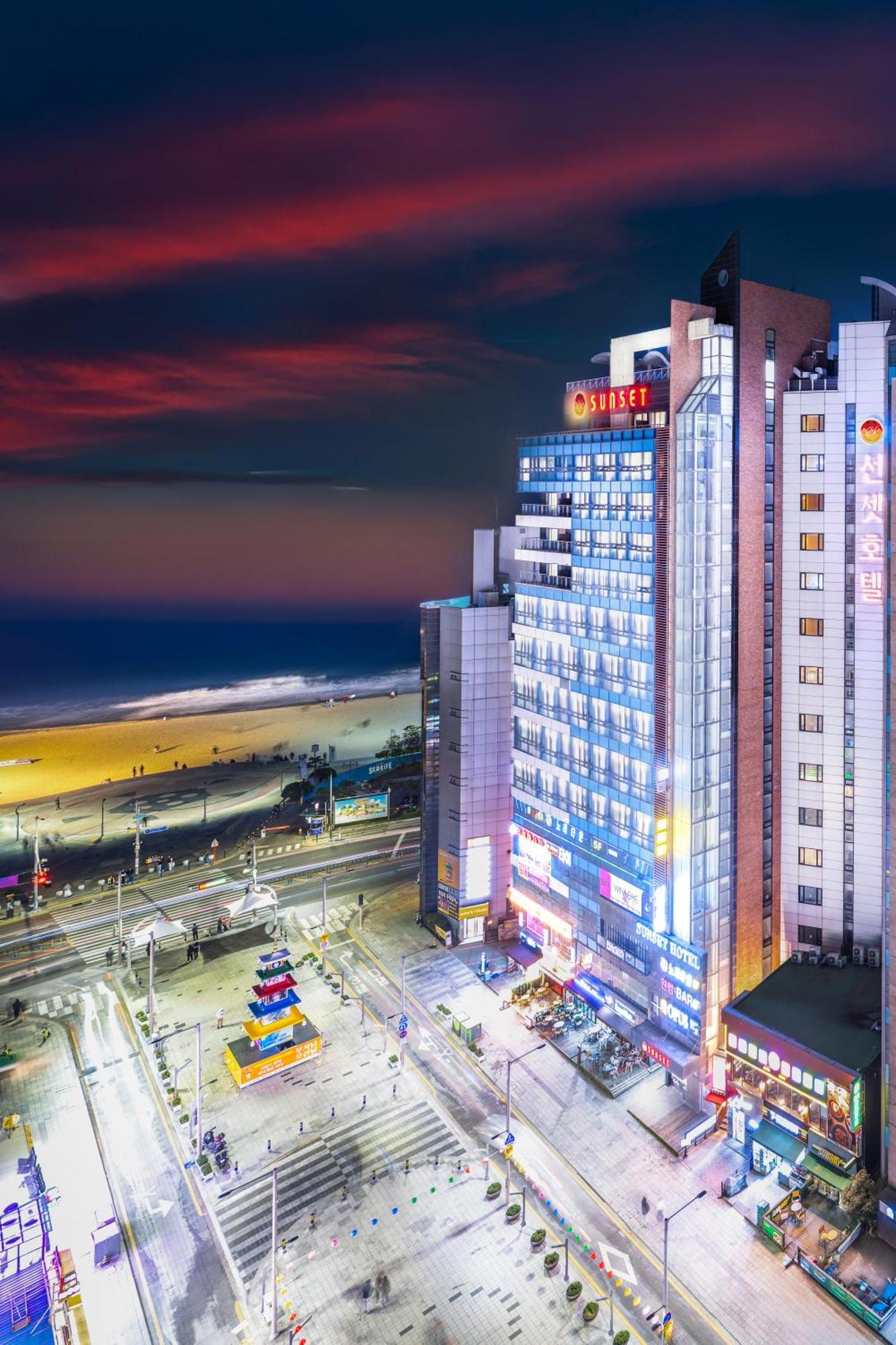 Sunset Hotel ปูซาน ภายนอก รูปภาพ